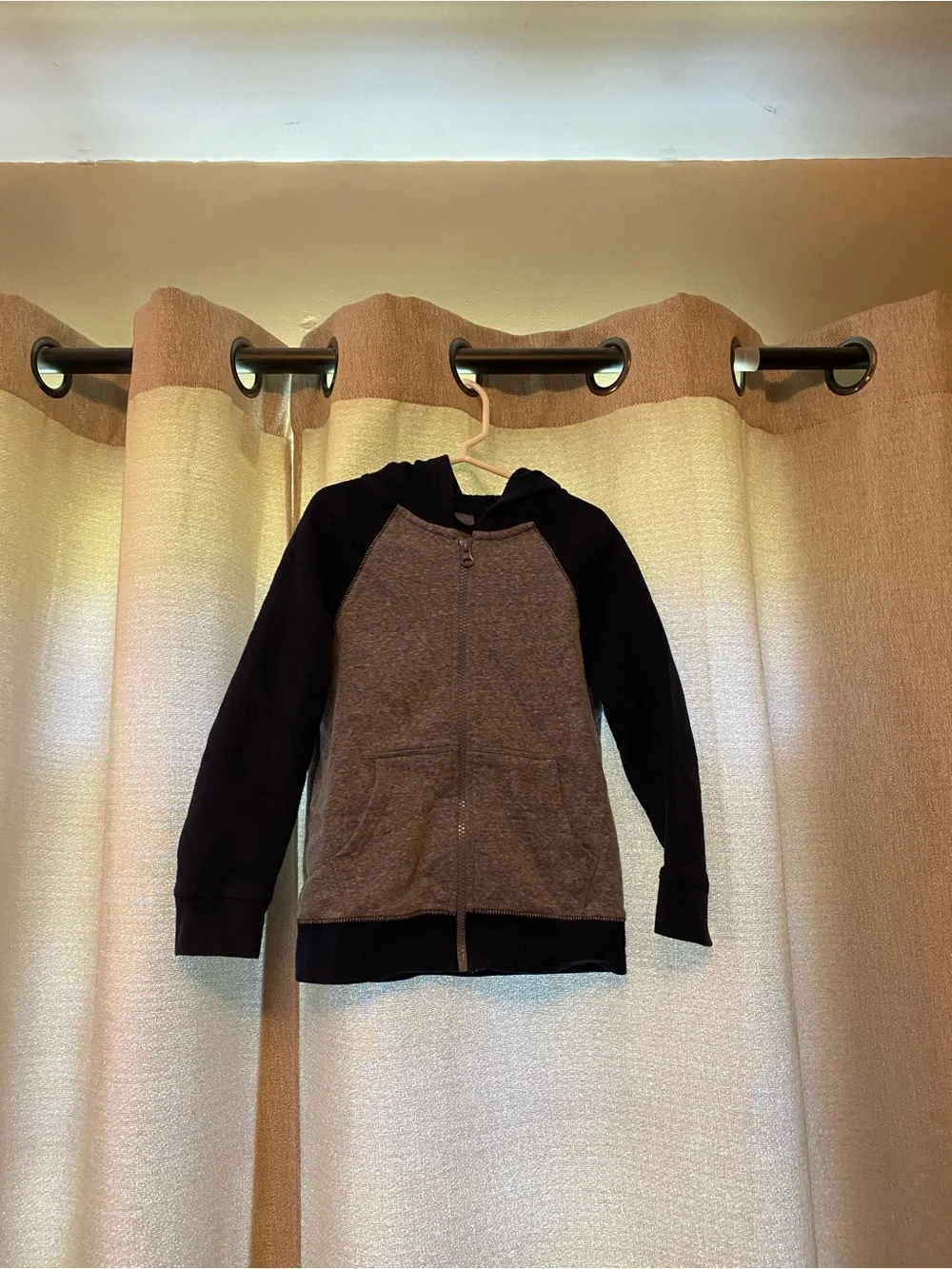 Cat & Jack Navy & Light Blue Zip-Up Hooded Jacket, Size 5T!
